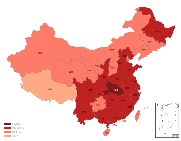 中国疫情最新消息与数据地图查询
