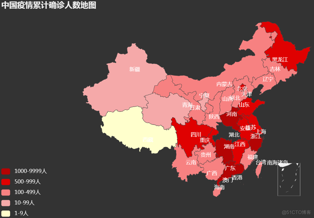 中国疫情最新数据消息与地图情况分析