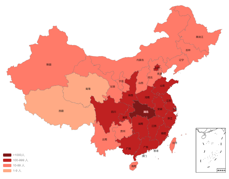 全国疫情地图最新分布图及其影响分析
