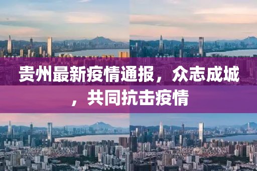 贵州疫情实时播报更新，共克时艰，共同抗击疫情