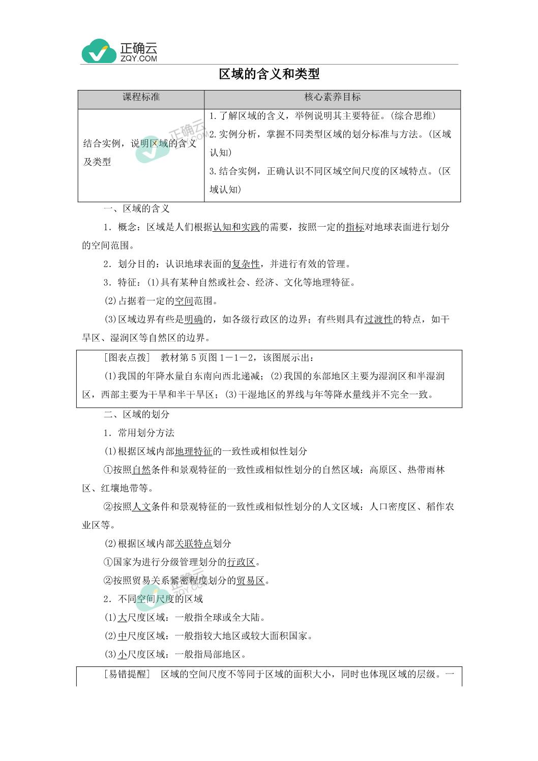 地区定义、特性与重要性解析