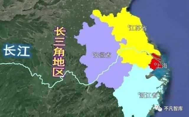 江浙沪地区，繁华经济三角洲概述