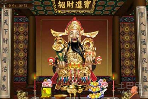 财神爷在客厅进门处的摆放，传统信仰与现代家居的融合之道