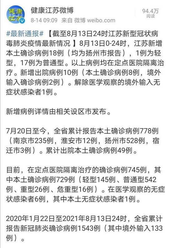 扬州疫情起始年份探究，历史与现状的审视