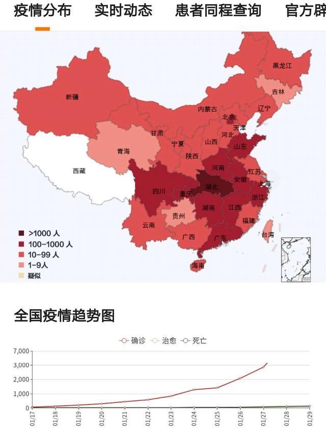 全国疫情最新分布地图揭示现状，共同筑牢防线