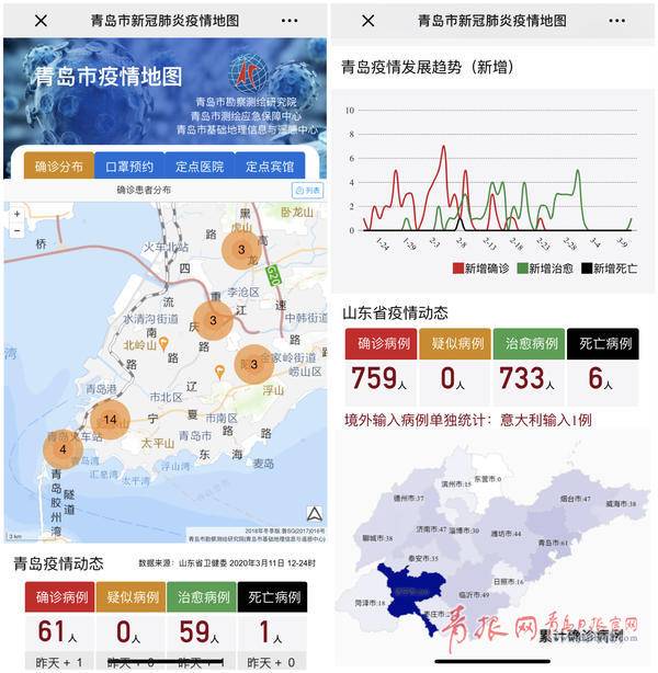 科技助力疫情防控新时代，疫情地图实时查询系统启动