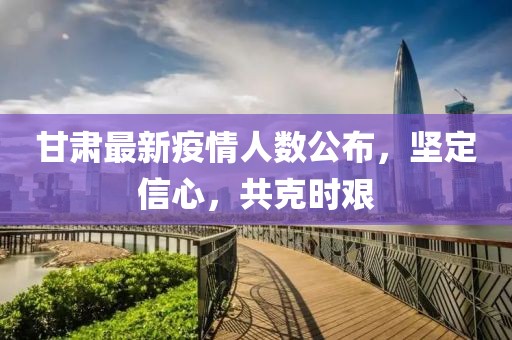 甘肃疫情最新实时动态，坚定信心，携手共克时艰