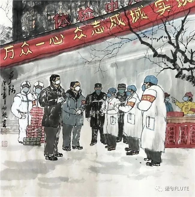 甘肃兰州疫情下的坚守与希望之光
