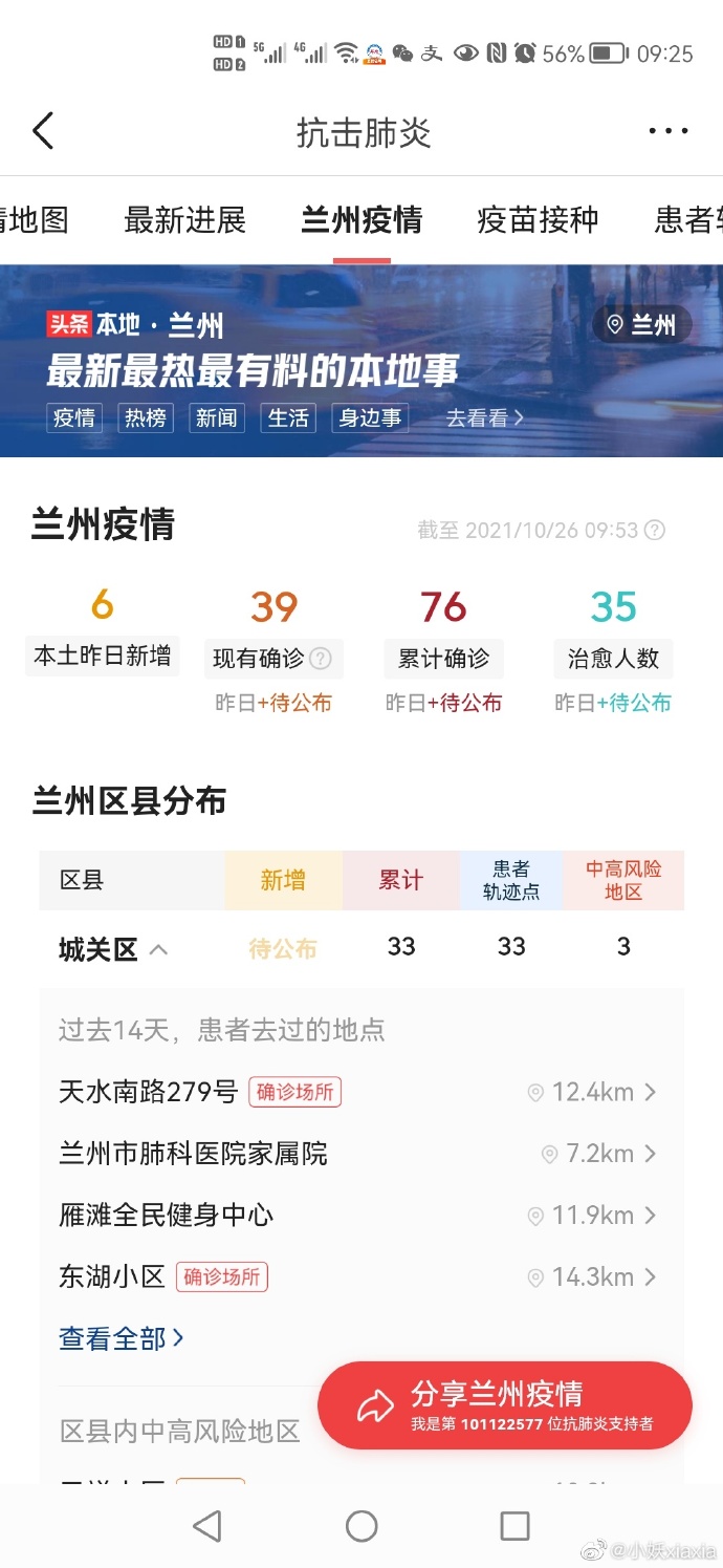 甘肃兰州疫情最新动态，坚定信心，共克时艰