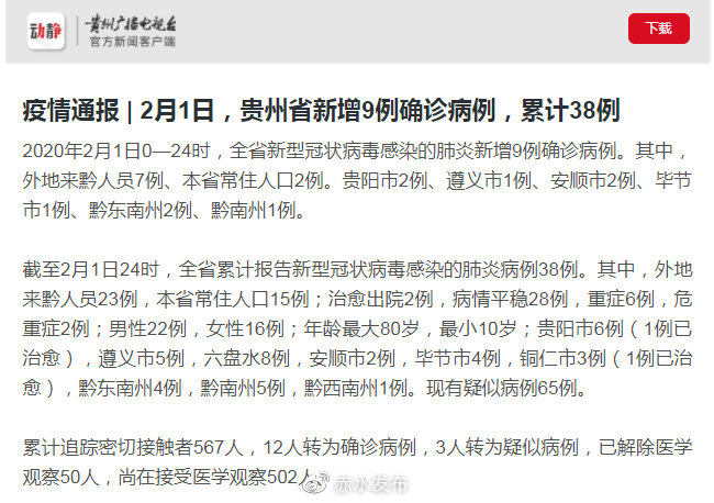 贵州疫情最新动态，今日新增病例与防控措施更新