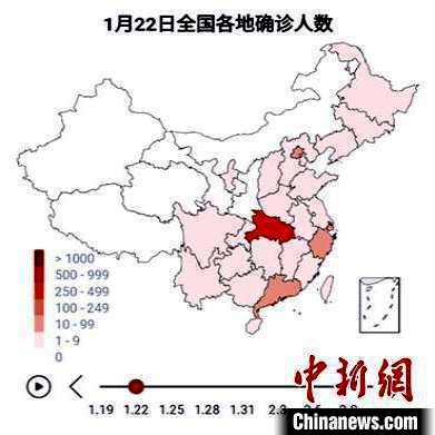 中国疫情最新地图分布分析