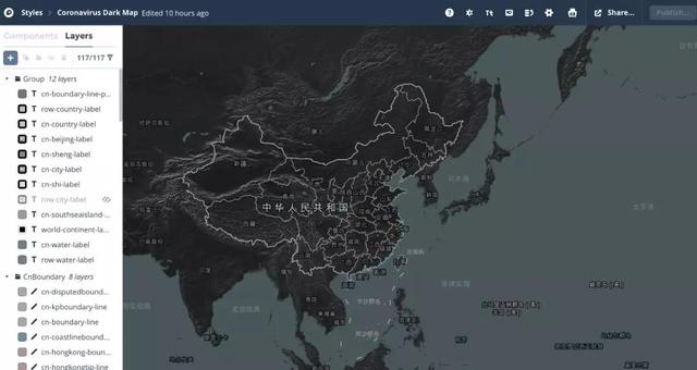 中国疫情最新动态地图报告发布