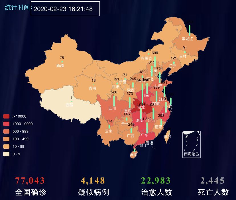 中国疫情最新动态实时更新概况