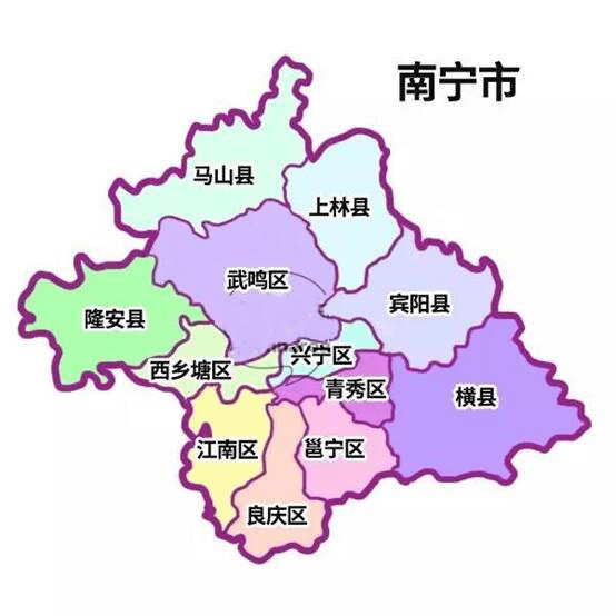 广西壮族自治区行政区划全解析，了解广西的14个地级市及其辖区