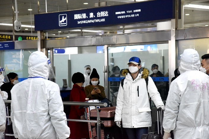 北京机场入境疫情防控，全球抗疫的中国防线